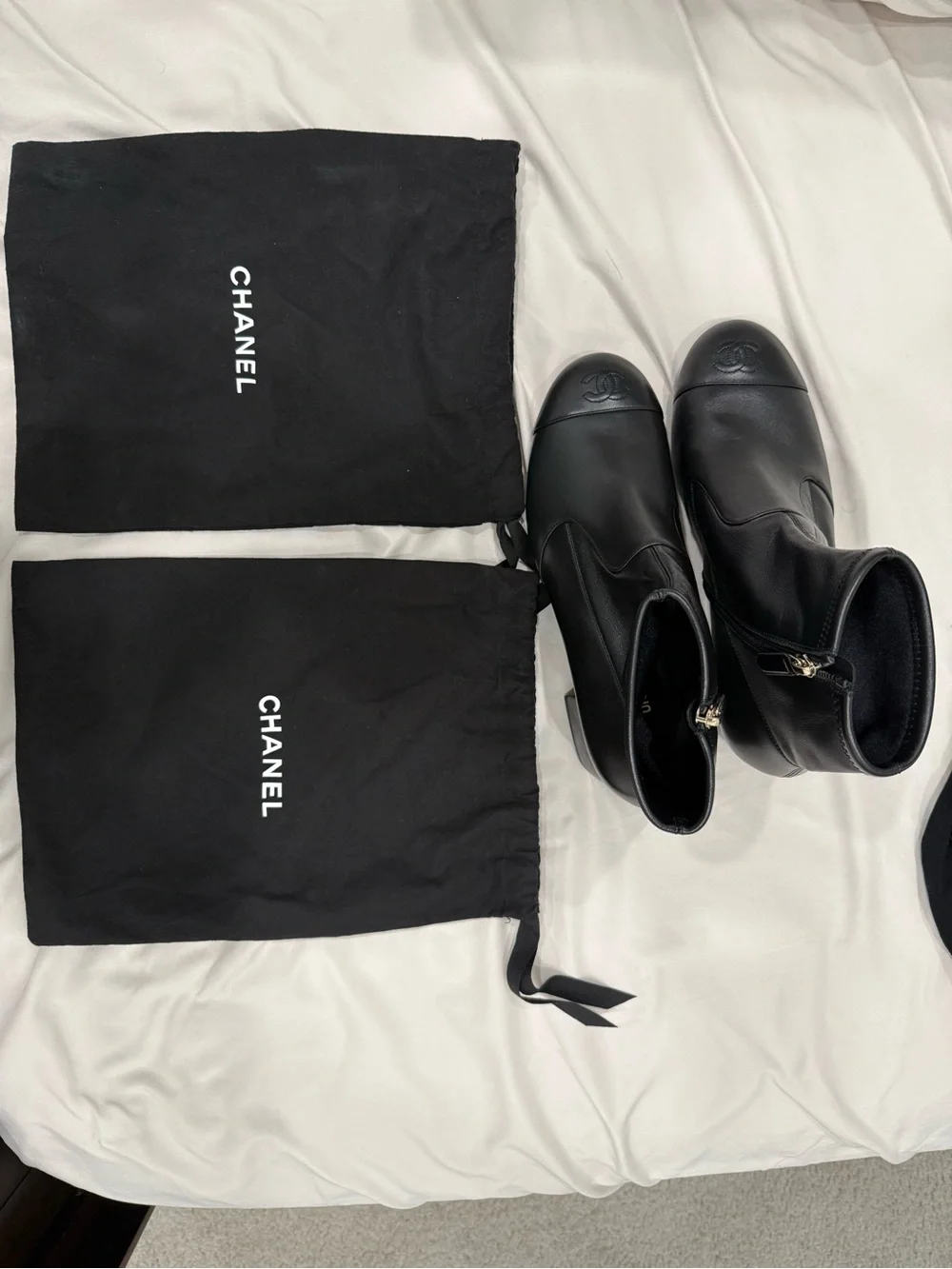 CHANEL sleek black